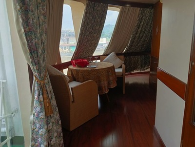 Far Horizon Tours, MV Mahabaahu Suite Cabin Dining Table.jpeg